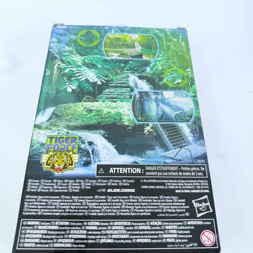 GI Joe Classified Series Tiger Force Recondo Action Figure Hasbro F4757 New